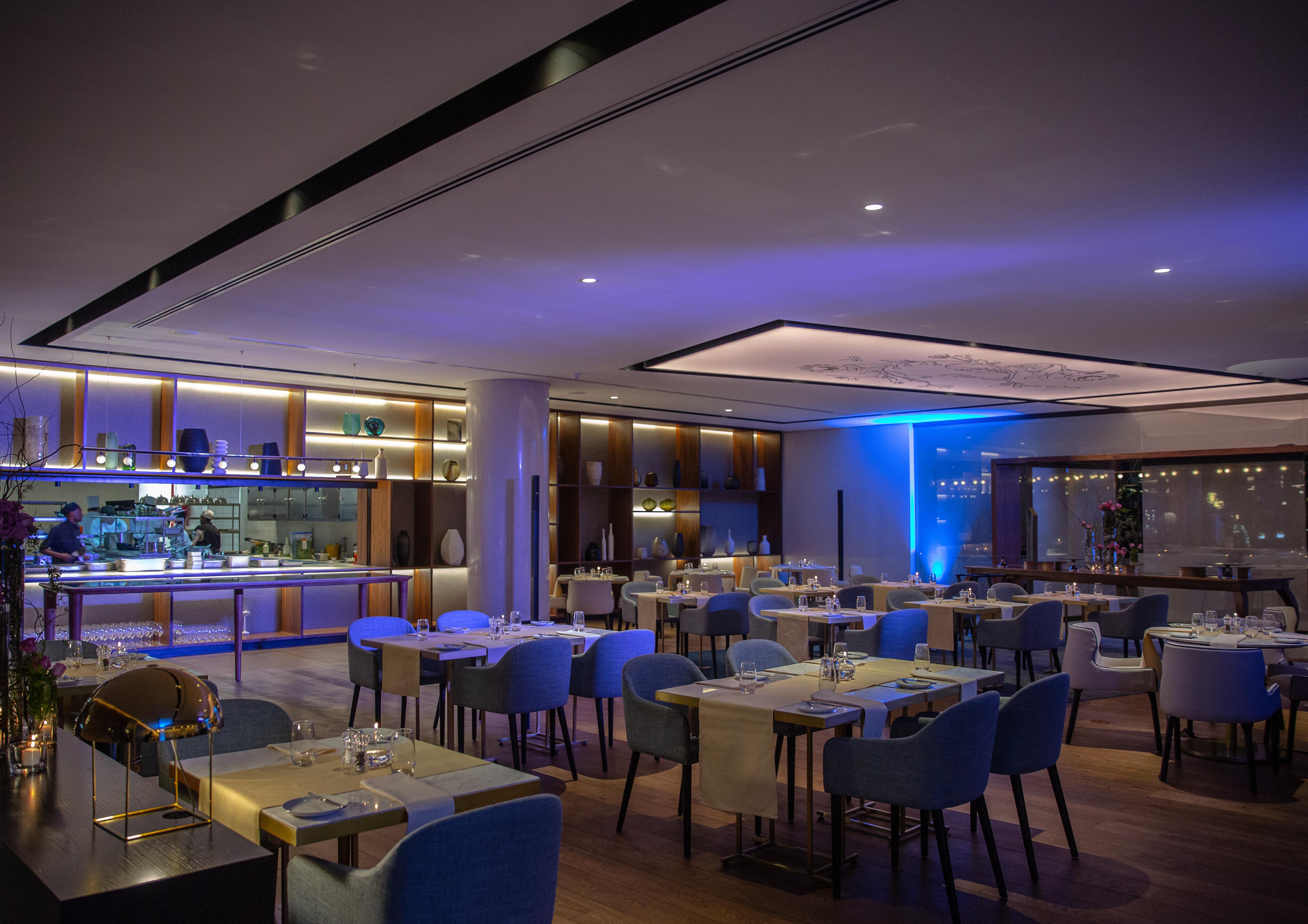 The Houghton Hotel, Spa, Wellness & Golf Johannesburg Ngoại thất bức ảnh The restaurant